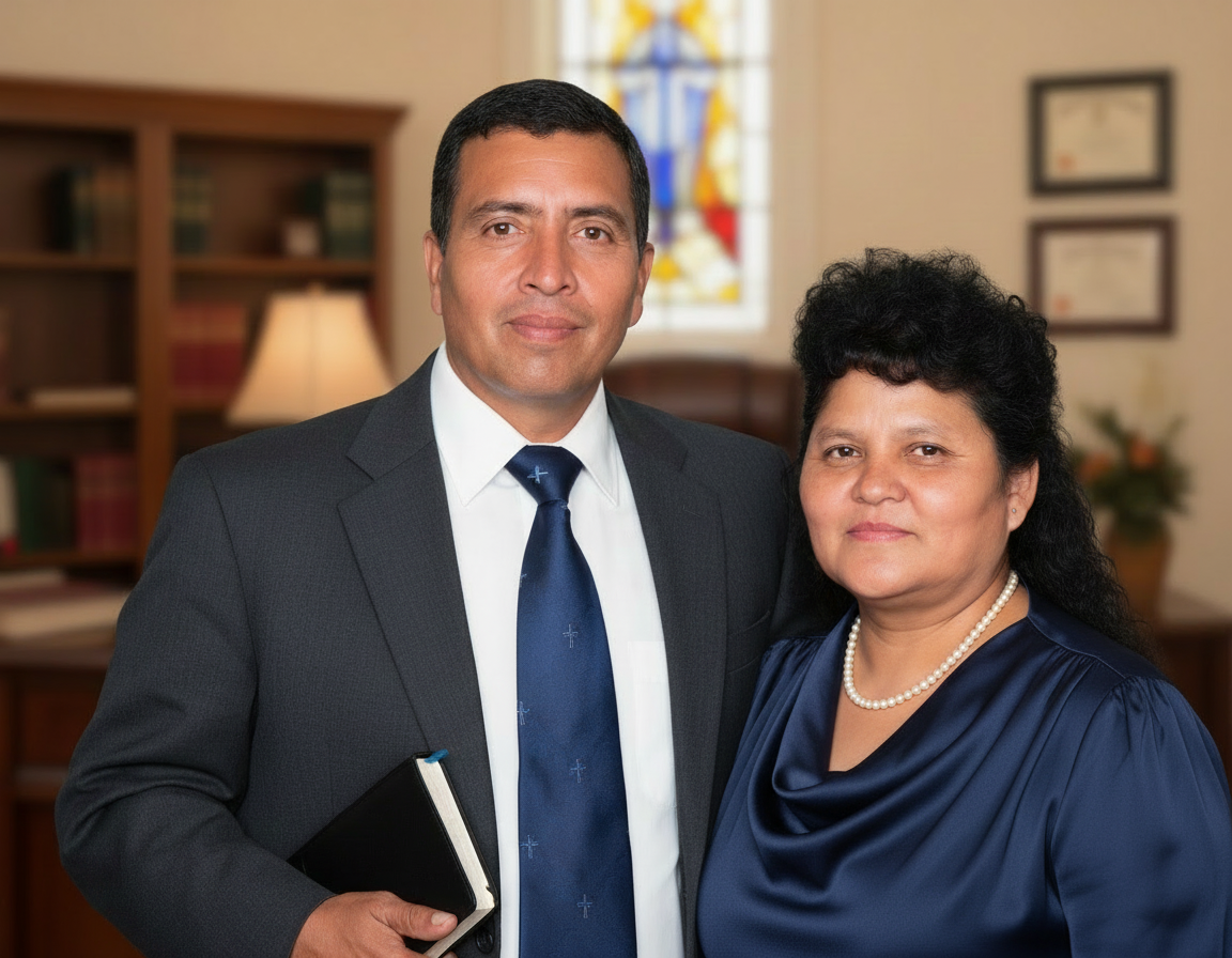Pastor Santos Sandoval y María Natividad Viuda de Sandoval